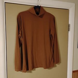 Coco + Carmen Brown Long Sleeve turtleneck SO SOFT! and luxurious!